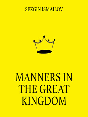 cover image of Manners in the Great Kingdom